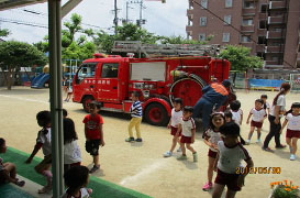 5月 幼年消防クラブ結成式